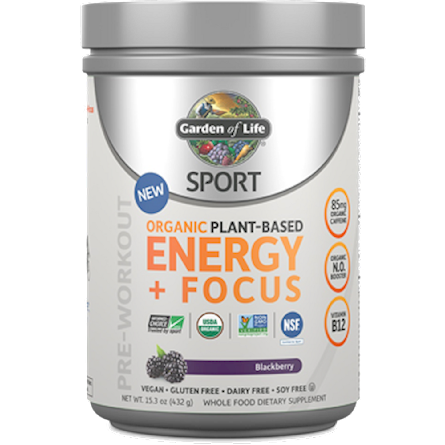 Sport Org PreWorkout E+F Blckbrry