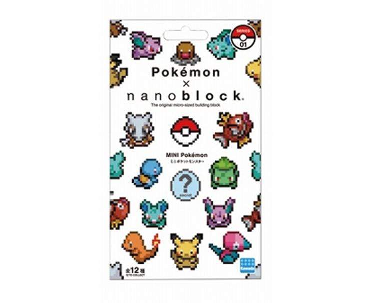 Pokemon Nanoblock: Mini Pokemon Blind Pack Vol.1