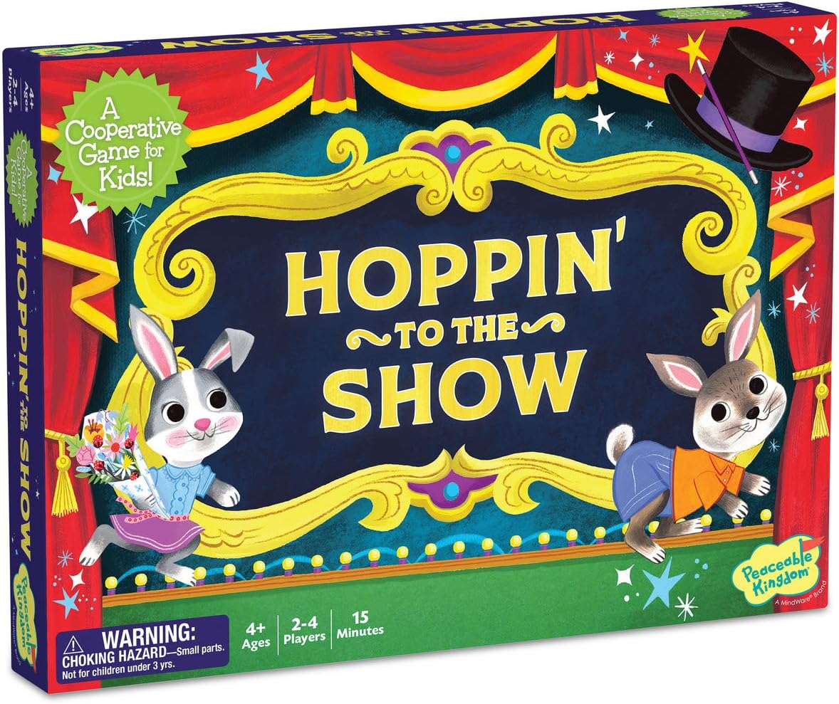 Peaceable Kingdom Hoppin' to the Show