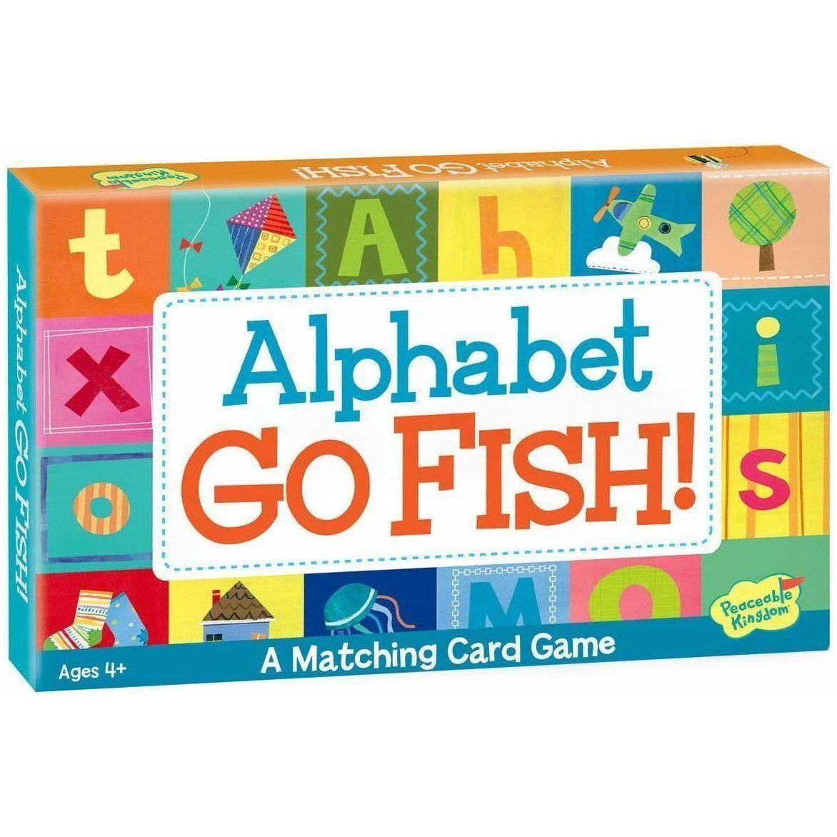 Peaceable Kingdom Alphabet Go Fish