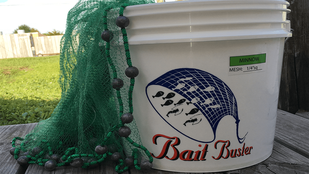Bait Buster Minnow Cast Nets: (1/4' Sq. Mesh) (CBTBBM, 8, Green)