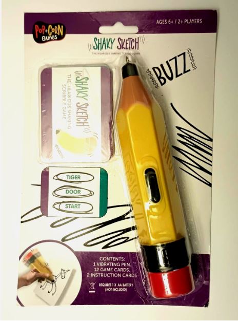 Pop+Corn Games Shaky Sketch Vibrating Pen Game
