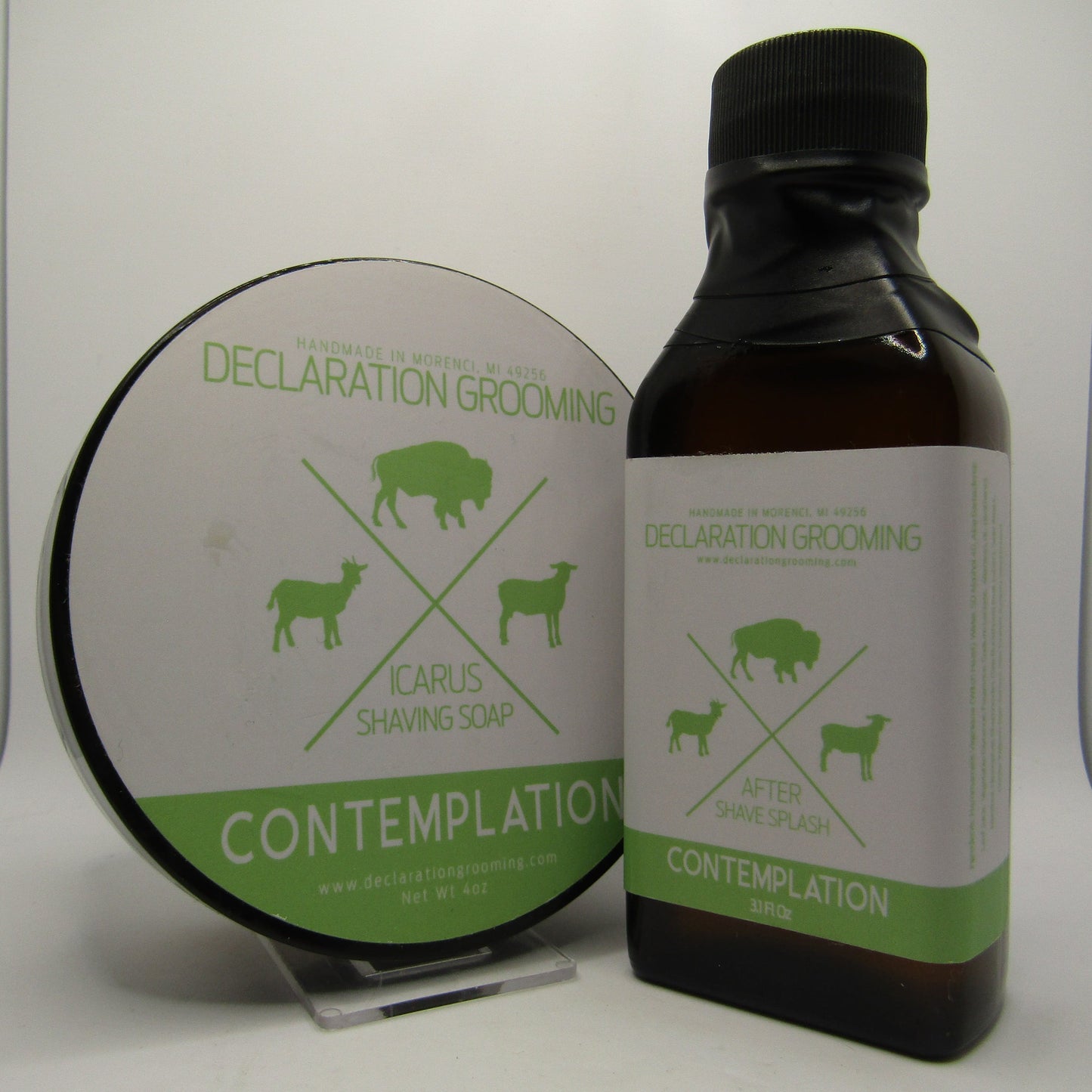 Contemplation Shaving Soap (Icarus) and Splash - by Declaration Grooming (Pre-Owned)