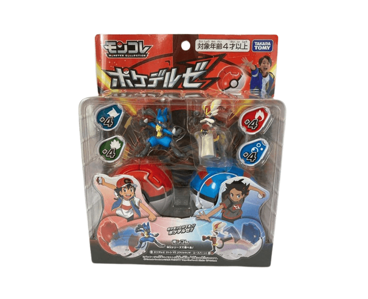 Pokemon Battle Toy: Lucario Vs Cinderace