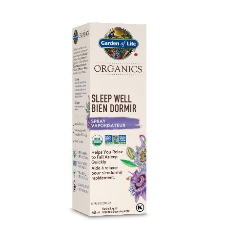 Garden of Life Organics Sleep Well Spray 58ml