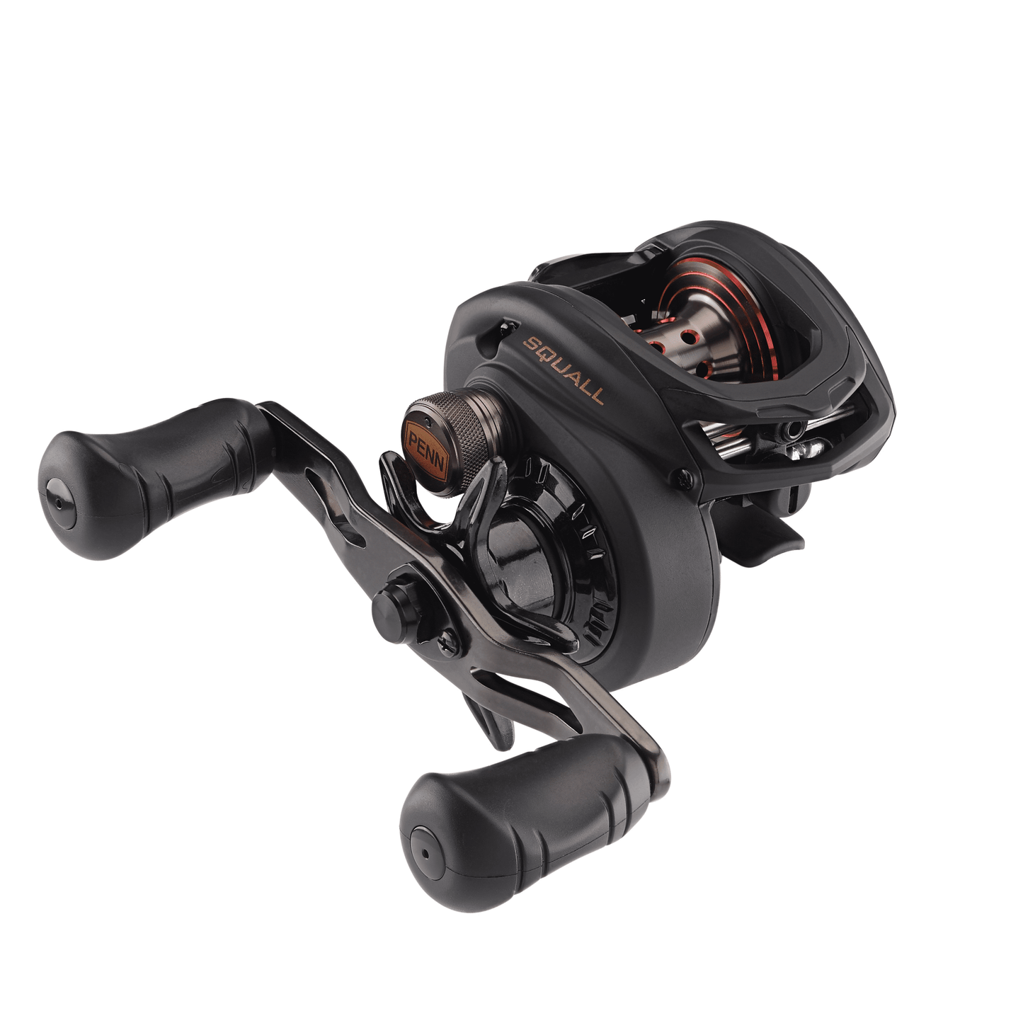 PENN Squall Low Profile Baitcast Reel, Size 200, 8.0:1