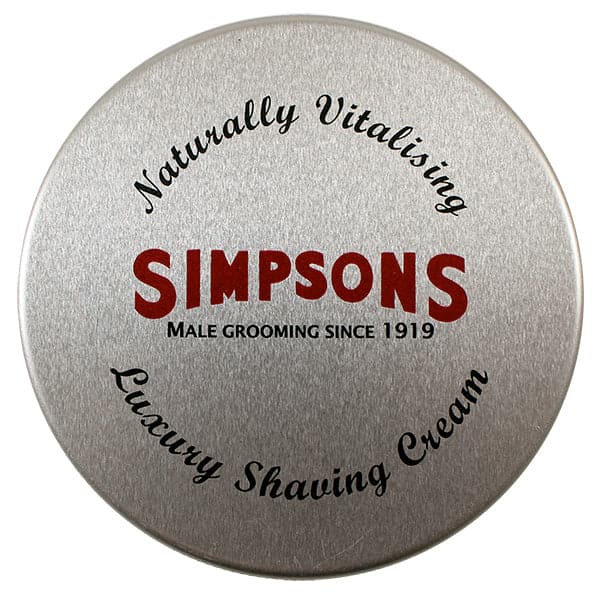 Simpsons Luxury Shaving Cream (4.2oz)