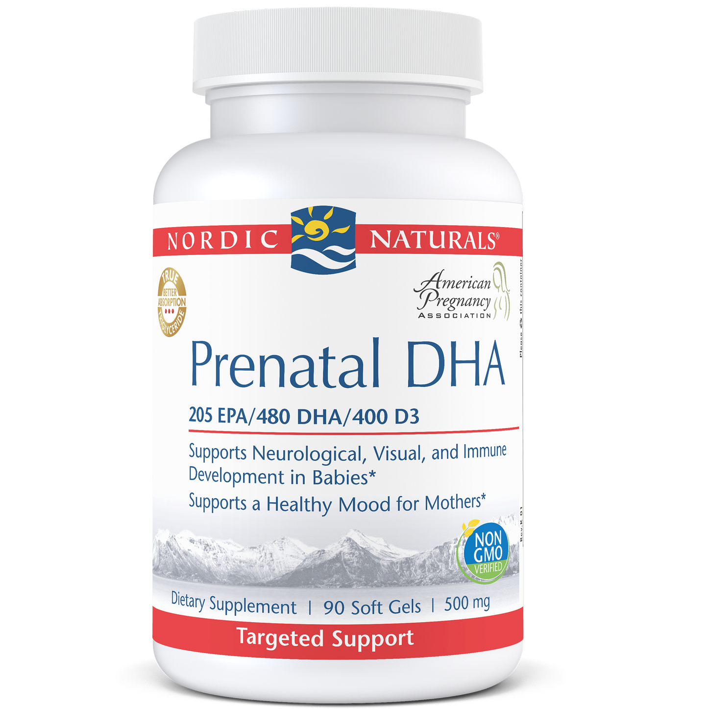 Prenatal DHA 500 mg 90 gels