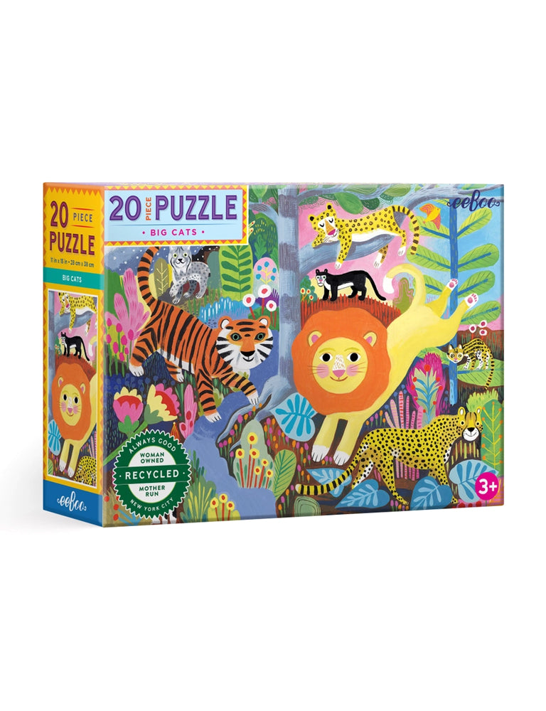 Big Cats 20 Piece Puzzle