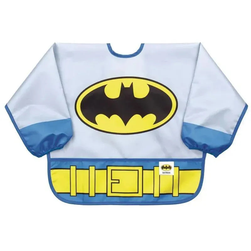 Bumkins - Dc Comics Costume Sleeved Bib Batman Comic