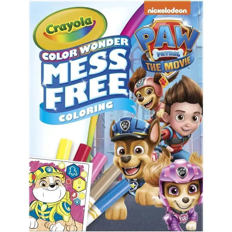 Crayola - Color Wonder Coloring Pad & Markers, Paw Patrol