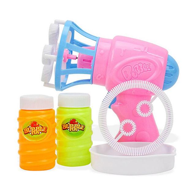 Fan Bubble Gun Blower Bubble Machine for Kids