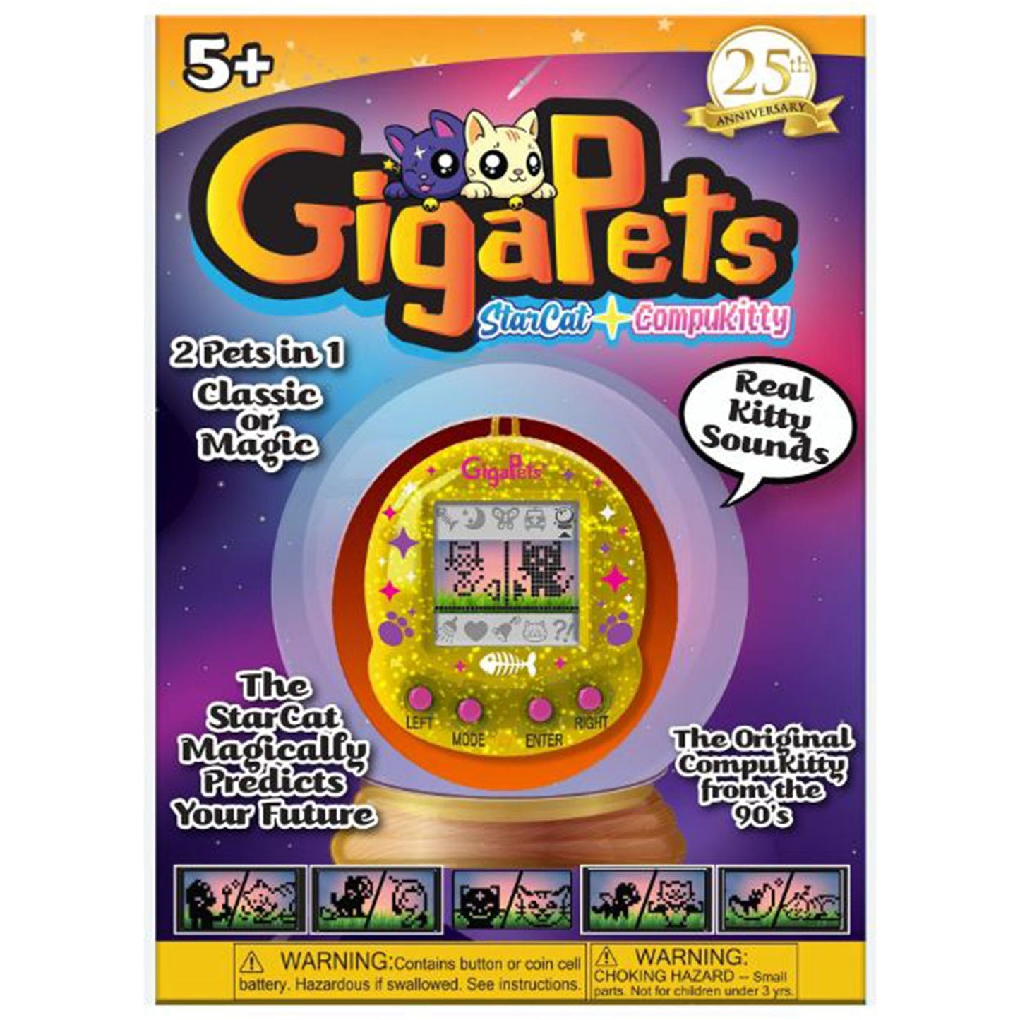 Tangle GigaPets StarCat And CompuKitty Digital Pet