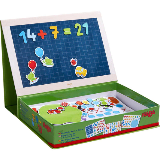 Haba  Magnetic Game Box | 1, 2 Numbers & You