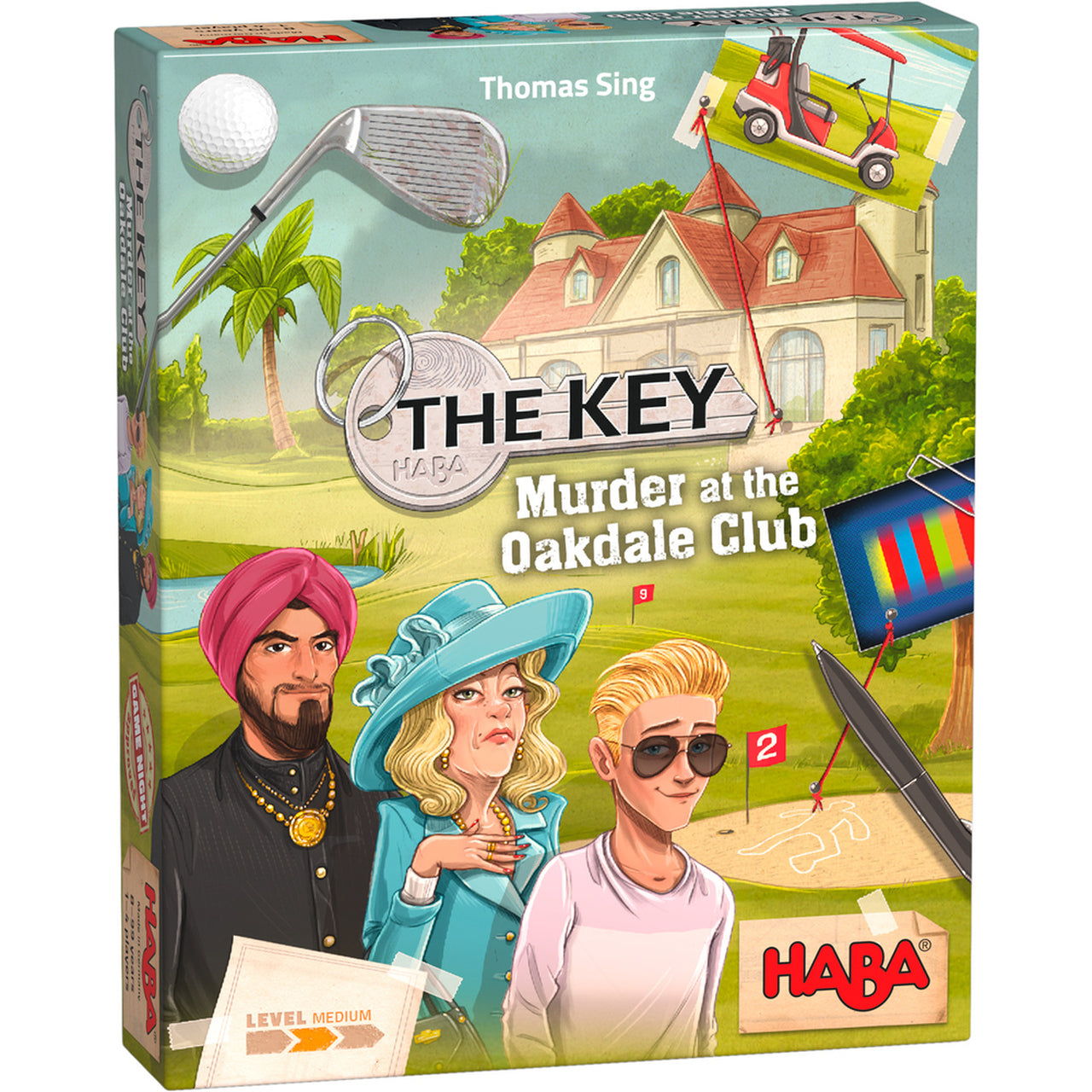 Haba The Key Murder at Oakdale Club