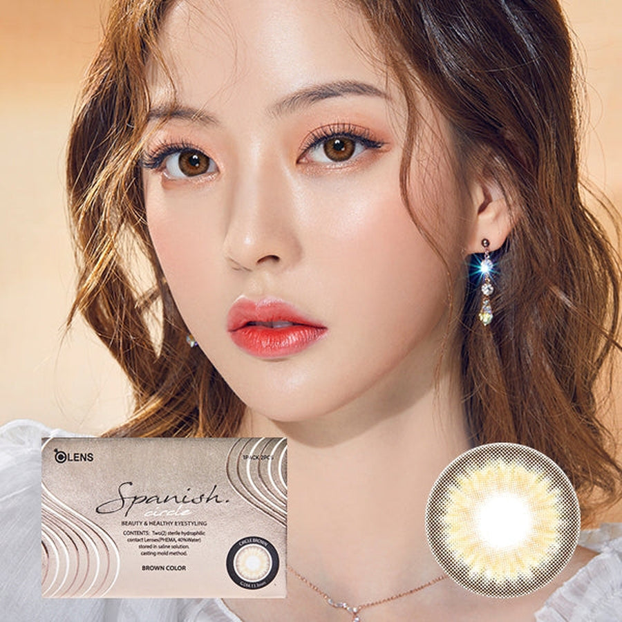 Spanish Circle Brown