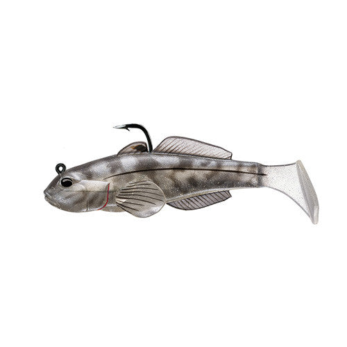 Goby soft plastic,medium sink,smoke1/0 - GhillieSuitShop