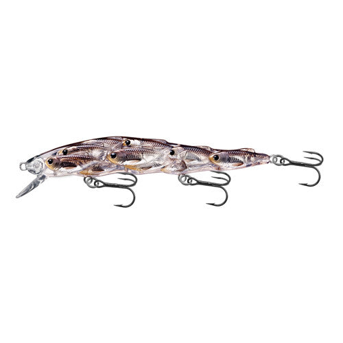 Yearling Baitball Jerkbait,silver/Blk,#6 - GhillieSuitShop