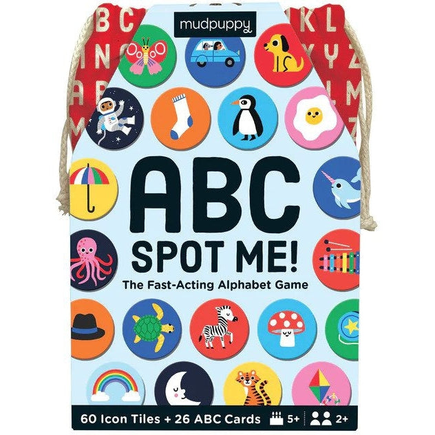 Mudpuppy ABC Spot Me Game