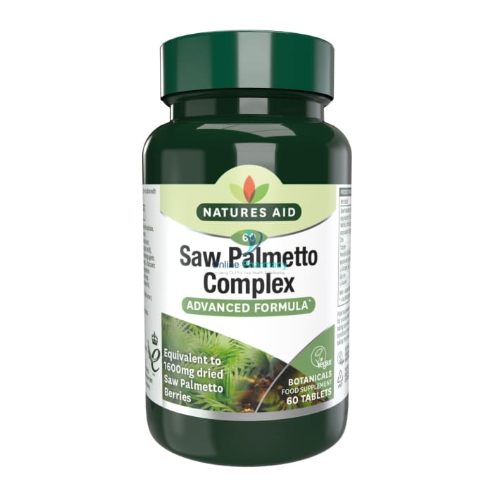 Natures Aid Saw Palmetto Complex - 60 Pack