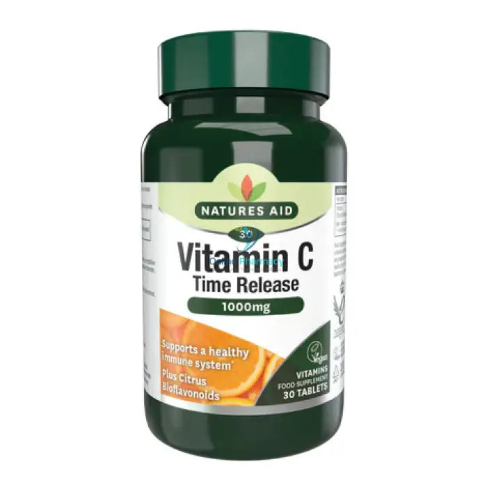Natures Aid Vitamin C 1000mg Time Release - 30/180 Pack