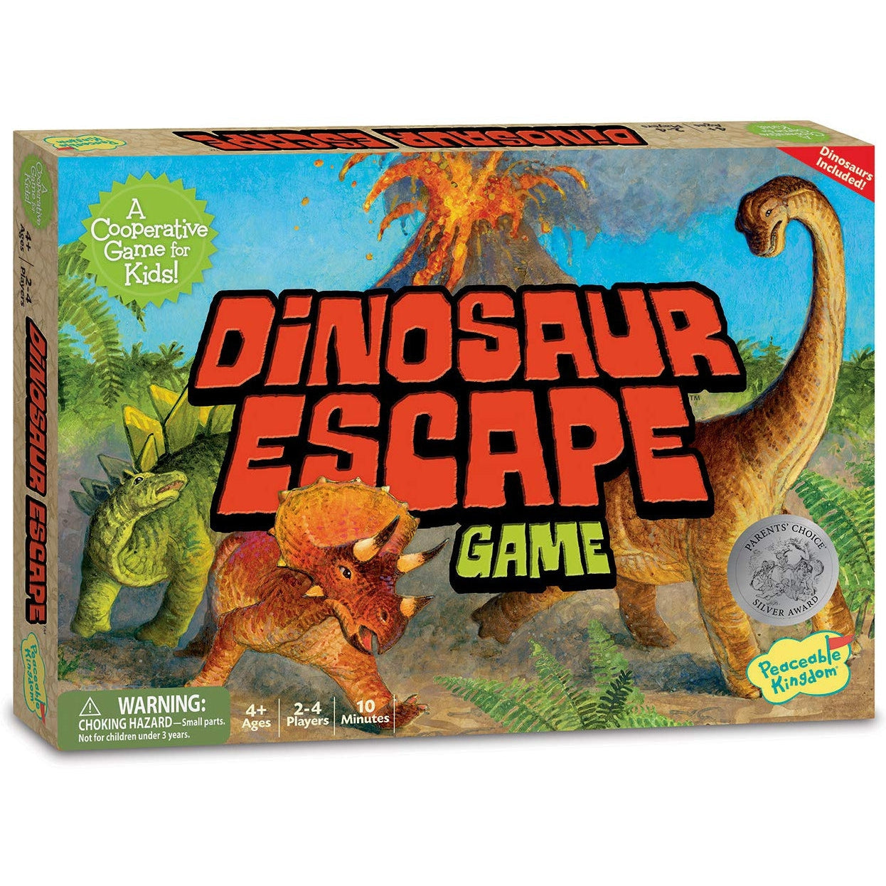 Peaceable Kingdom Dinosaur Escape Game