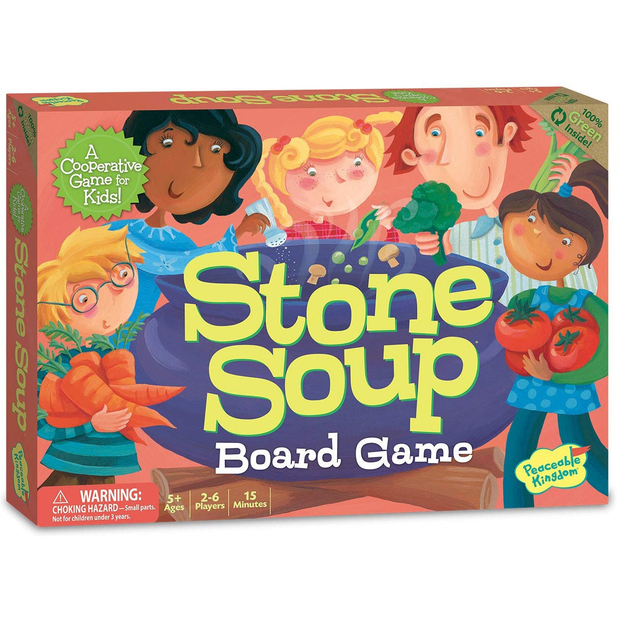 Peaceable Kingdom Stone Soup Board Game