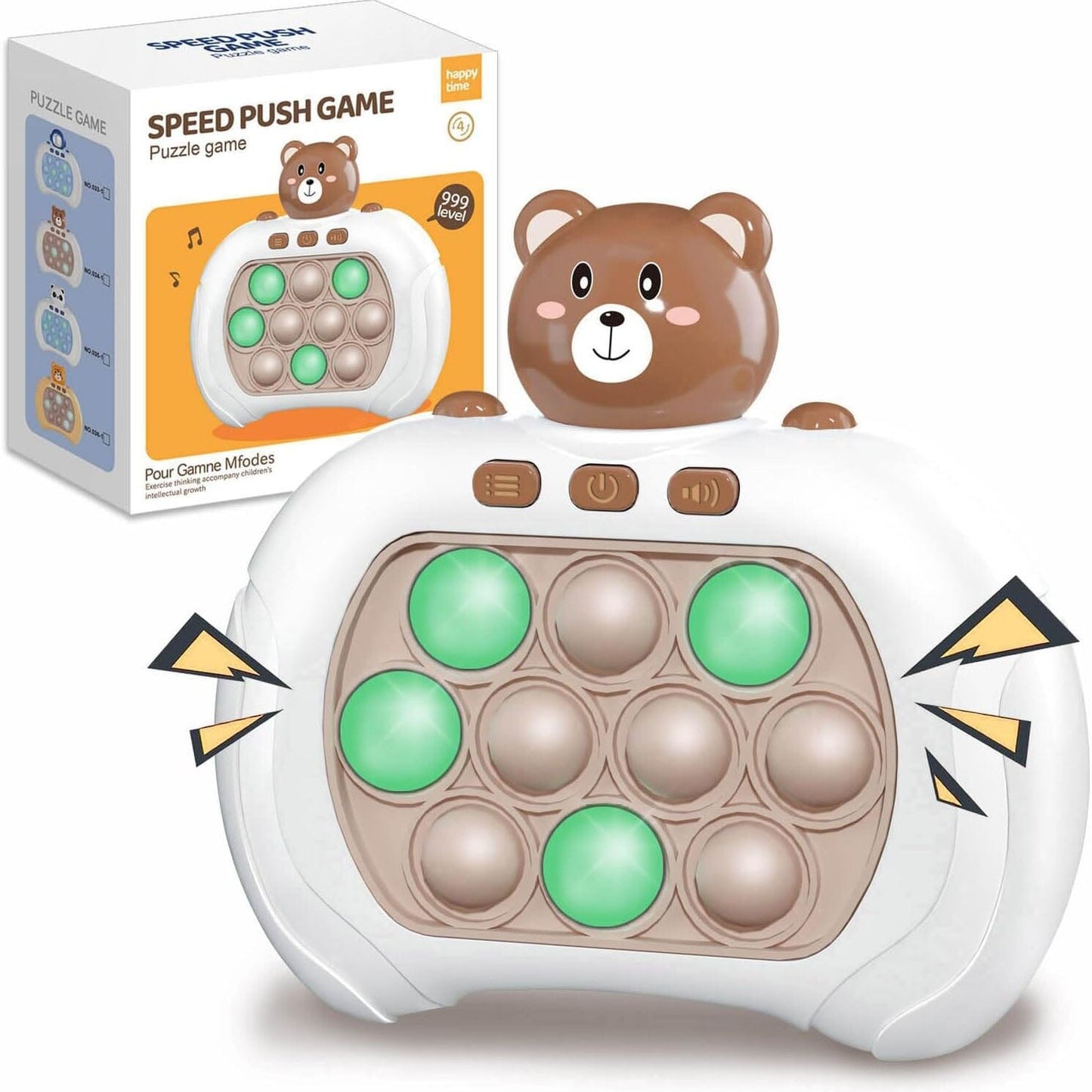 Quick Push Pop Game-it Fidget Toys Pro for Kids and Adults