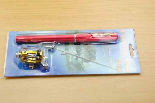 Telescopic drum pen rod fishing gear set - Blue Force Sports