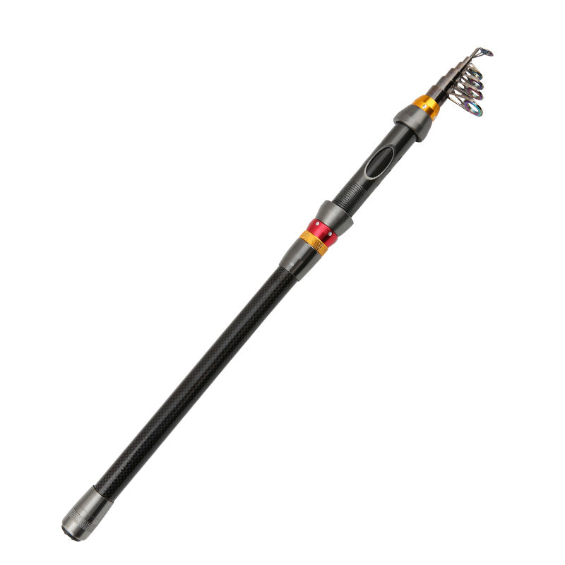 Carbon fishing rod short section mini sea rod - Blue Force Sports