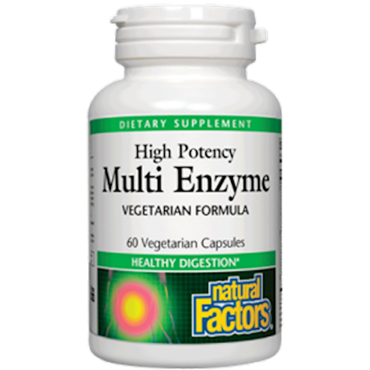 Multi Enzyme Vegetarian Form 60 vegetarian Capsules