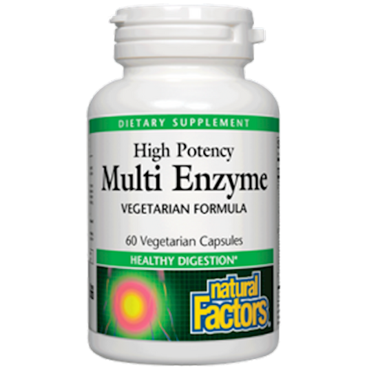 Multi Enzyme Vegetarian Form 60 vegetarian Capsules