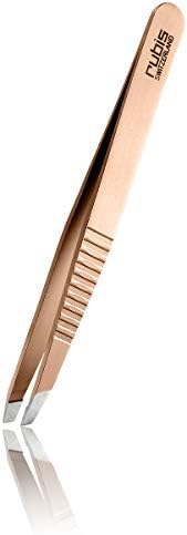 Rubis Tweezers Classic Progrip Red Gold - 1K103PGRG,Rubis Switzerland Swiss Made World Renowned Precision
