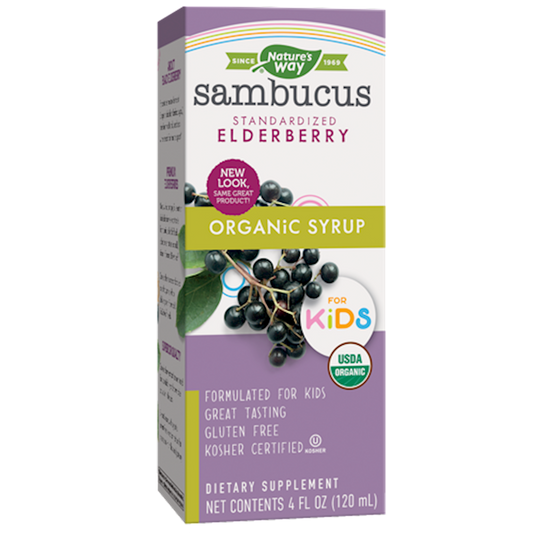 Organic Sambucus Syrup for Kids