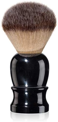 Mr Fine "Better Than Badger" Classic Shaving Brushes - Synthetic Angel Hair Shave Brush For Men - The Wet Shaver's Favorite - Black