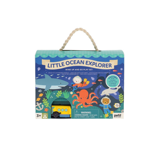 Petit Collage Wind Up & Go | Little Ocean Explorers