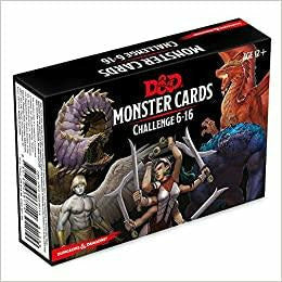 Dungeons and Dragons: Monster Cards - Challenge Deck 6-16