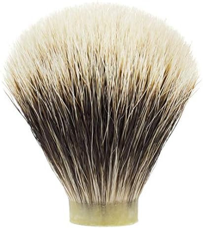 Two-Band Badger Hair Shaving Brush Knot (20mm)