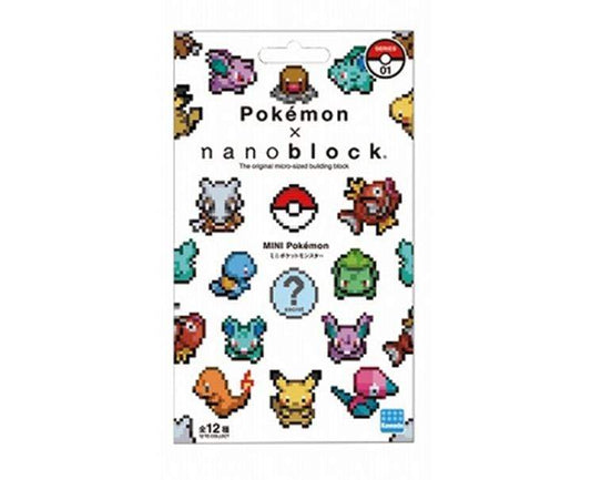 Pokemon Nanoblock: Mini Pokemon Blind Pack Vol.1