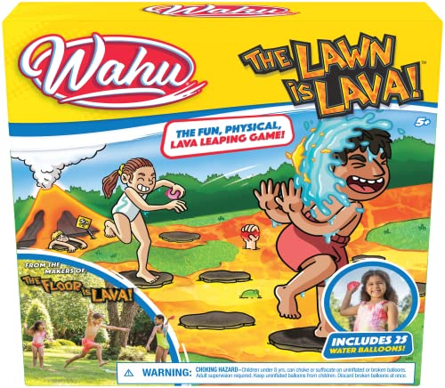 Wahu the Lawn Is Lava