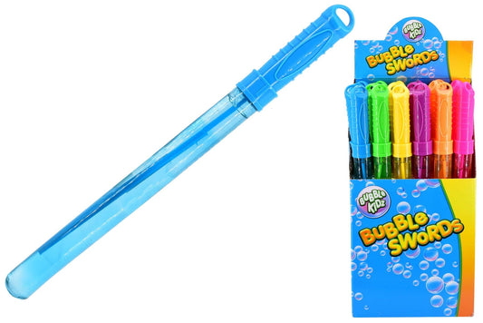 37cm Bubble Sword with Wand in 6 Assorted Colours