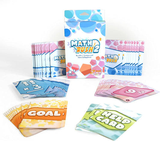 Math Rush 2: Multiplication & Exponents | A Cooperative Time-Based Math Card Game