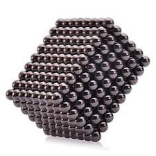 Magnetic Blocks Magic DIY Toy Puzzle, Gun Black - 3mm