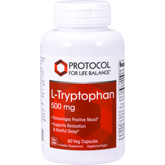 L-Tryptophan 500 mg 60 vegcaps