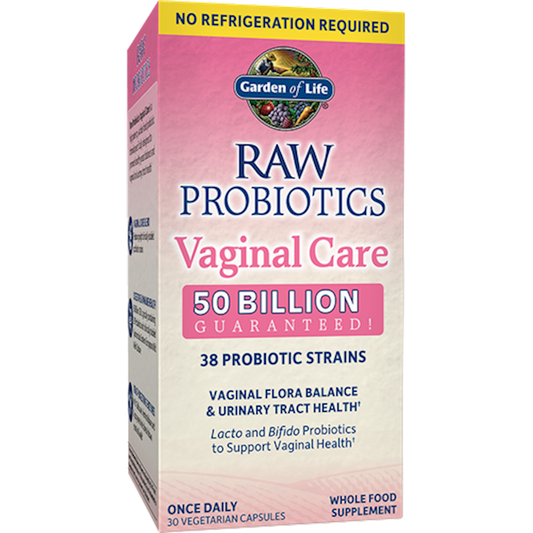 Raw Probiotics Vaginal Care ST 30vegcap