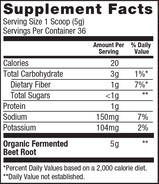 Beet Powder - Fermented Superfood Powder Blend