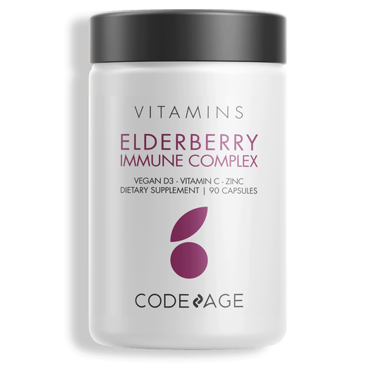 Organic Black Elderberry Vitamins Capsules