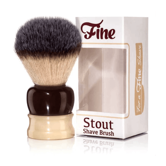 Fine Accoutrements-Stout Brush - Crimson/Ivory