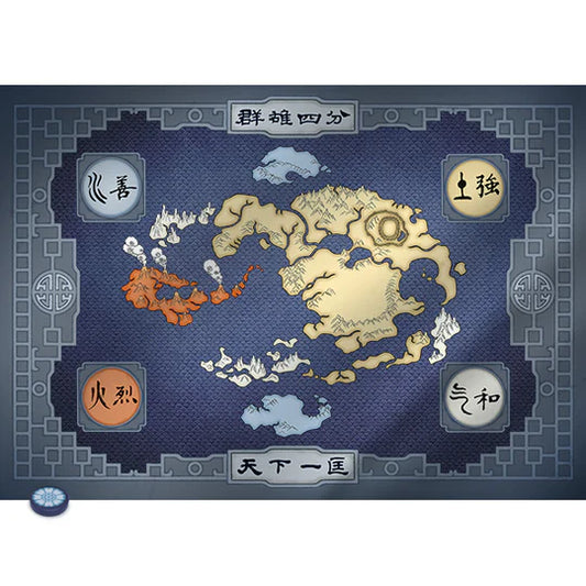 Avatar Legends: Cloth Map & Pai Sho Tile