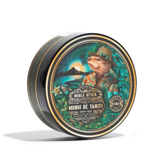 Noble Otter Monoi De Tahiti Shaving Soap (4 oz) #10085207